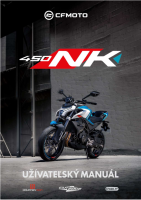 CFMOTO 450NK - Uzivatelsky manual SK 2023 